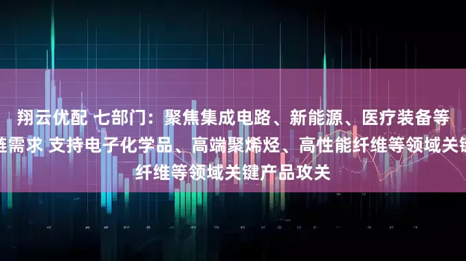 翔云优配 七部门：聚焦集成电路、新能源、医疗装备等重点产业链需求 支持电子化学品、高端聚烯烃、高性能纤维等领域关键产品攻关